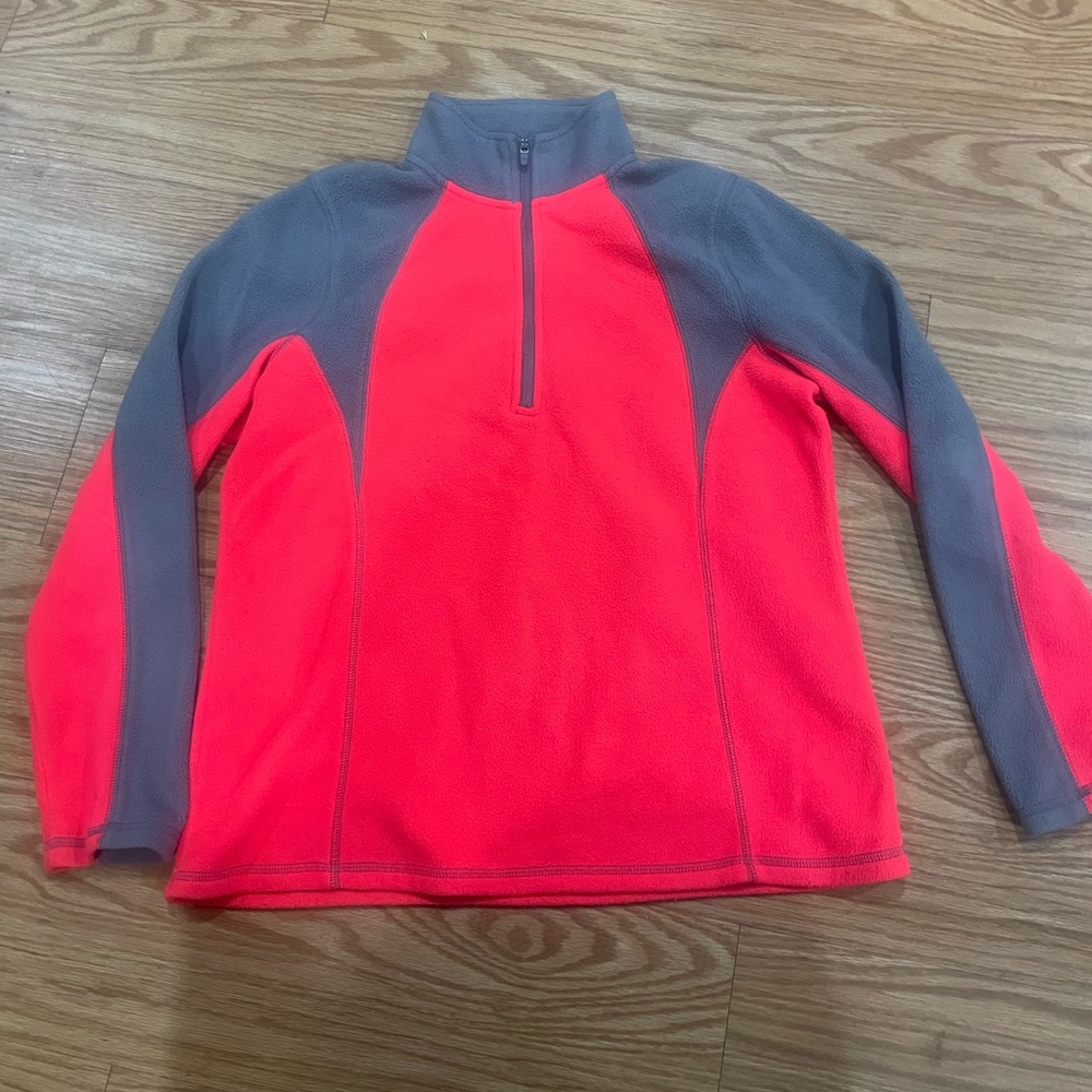 Fleece quarter zip sweater
